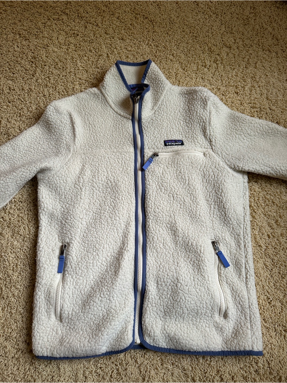 Patagonia retro pile fleece jacket